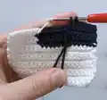 Cat with a cup Crochet Pattern step 3 - details and accessories