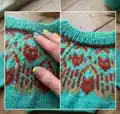 Animal Kingdom Blanket Pattern step 2 - assembly progress