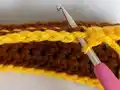 Mimic Amigurumi Pattern step 3 - details and accessories