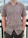 Amalfi Top Crochet Pattern step 4 - final assembly and finishing