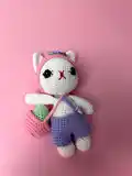 Bunny Amigurumi Pattern step 4 - final assembly and finishing