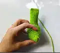 Baby Grinch and Max Amigurumi Pattern step 4 - final assembly and finishing