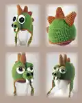 Crochet Hatimals Amigurumi Pattern step 4 - final assembly and finishing