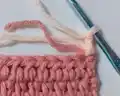 Colorblock Oversized Cardigan Pattern step 2 - assembly progress