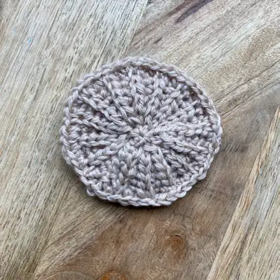 Mushroom Backpack Charm Amigurumi Pattern step 4 - final assembly and finishing