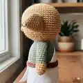 Cuddle-Worthy Jedi Amigurumi Pattern step 3 - details and accessories