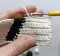 Black Cat Bag Crochet Pattern step 3 - details and accessories