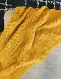The Finley Blanket Pattern step 1 - construction progress