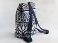 Lili Backpack Pattern step 1 - construction progress