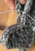 Dragon Rex Sweater Pattern step 3 - details and accessories