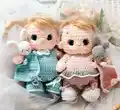 Baby Doll Amigurumi Pattern step 1 - construction progress