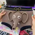 Funny Men Elephant Underwear Pattern step 4 - final assembly and finishing