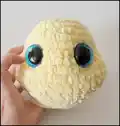 Feather Locklear the Chick Amigurumi Pattern step 3 - details and accessories