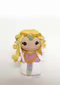 Zelda Amigurumi Pattern step 1 - construction progress