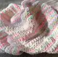 Boho Rainbow Baby Blanket Pattern step 3 - details and accessories
