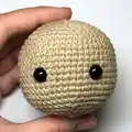 Buzz Lightyear Amigurumi Pattern step 2 - assembly progress