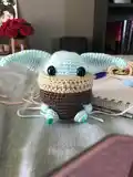 Azumarill Amigurumi Pattern step 3 - details and accessories