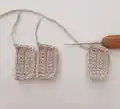 Elendan Dollhouse Pattern step 2 - assembly progress