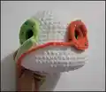 Dottie the Panda Amigurumi Pattern step 4 - final assembly and finishing