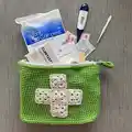 First Aid Kit Zippered Pouch Pattern step 3 - details and accessories