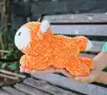 My little Fox Amigurumi Pattern step 2 - assembly progress