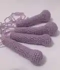 Dobby House Elf Amigurumi Pattern step 2 - assembly progress