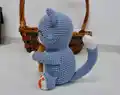 Cat Who Loves The Fish Amigurumi Pattern step 3 - details and accessories
