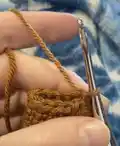 The Elephant Queen Amigurumi Pattern step 2 - assembly progress