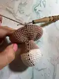 Baby On A Walk Amigurumi Pattern step 4 - final assembly and finishing