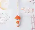ELENDAN mushroom with mouse Amigurumi Pattern step 1 - construction progress