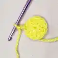 Fish Granny Square Crochet Pattern step 4 - final assembly and finishing