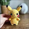 Pokémon Pikachu Amigurumi Pattern step 4 - final assembly and finishing