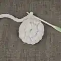 Nina The Plush Elephant Amigurumi Pattern step 2 - assembly progress