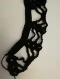 Crochet Skull Collar Pattern step 3 - details and accessories