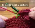 Hennifer Chicken Crochet Coaster Set Pattern step 4 - final assembly and finishing