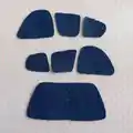 Plush Bonanza Beechcraft V-tail amigurumi pattern step 3 - details and accessories