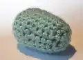 Bulbasaur Amigurumi Pattern step 2 - assembly progress