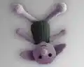 Dobby Amigurumi Pattern step 1 - construction progress