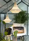 Rustic Lamp Pattern step 1 - construction progress