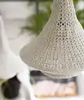 Rustic Lamp Pattern step 2 - assembly progress