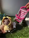 Baby On A Walk Amigurumi Pattern step 1 - construction progress