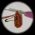 Jack Sparrow Amigurumi Pattern step 2 - assembly progress