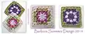 Daisy Granny Crochet Square Pattern step 4 - final assembly and finishing