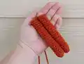The Little Devil Amigurumi Pattern step 4 - final assembly and finishing