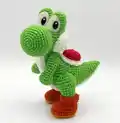 Yoshi Amigurumi Pattern step 1 - construction progress