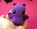 Baby Fledermaus Amigurumi Pattern step 3 - details and accessories
