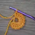 Lion Granny Square Pattern step 4 - final assembly and finishing