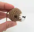 Bobby the Bighorn Sheep Amigurumi Pattern step 3 - details and accessories