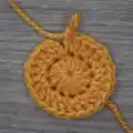 Lion Granny Square Pattern step 2 - assembly progress