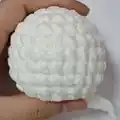 Llama No Sew Amigurumi Pattern step 2 - assembly progress